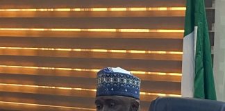 _Director-General/Chief Executive Officer of the Nigerian Technical Aid Corps (NTAC), Rt. Hon. Yusuf Buba Yakub, delivering his address during the Debriefing Session for the 11 Returning NTAC Volunteers from The Gambia, held on *Monday, 20th July, 2026,* at the NTAC Complex, Abuja._