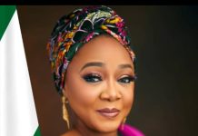 Honourable Minister of Women Affairs and Social Development, Hon. Imaan Sulaiman -Ibrahim, FSI