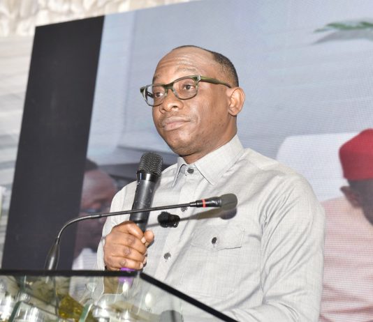 Director-General/CEO, Bureau of Public Procurement (BPP), Dr. Adebowale A. Adedokun, FCIPS, delivering his opening remarks at the Launch of the Digital Standards Platform (DSP) in Abuja