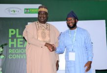 The Minister of State for Agriculture and Food Security, Sen Dr Aliyu Sabi Abdullahi, Executive Director, WAVE, Prof Justin Pita, Permanent Secretary, FMAFS, Dr Marcus Olaniyi Ogunbiyi and other stakeholders during the launch.