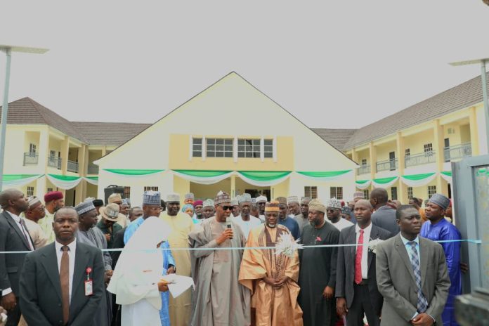 Zulum commissions, hands over multi-million naira office complex, CBT centre to JAMB