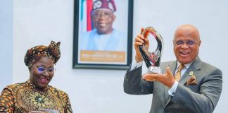Gov. Eno Dedicates African Leadership Award To President Tinubu, Udom Emmanuel, Akpabio, ORS