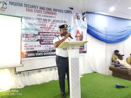 NSCDC Abia State Command Flags Off Strategic Capacity-building Workshop On Technological Advancement In Security Management