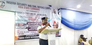 NSCDC Abia State Command Flags Off Strategic Capacity-building Workshop On Technological Advancement In Security Management