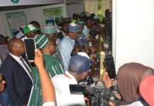Nigeria Day At 9AASW: FG Operationalizes NADF To Drive Agri-Research Commercialisation The Minister of Agriculture and Food Security, Sen Abubakar Kyari, Prof. Chiedozie Ngozi Egesi and Minister of State for Agriculture and Food Security, Sen Dr Aliyu Sabi Abdullahi during the Nigeria Day at the 9th Africa Agriculture Science Week