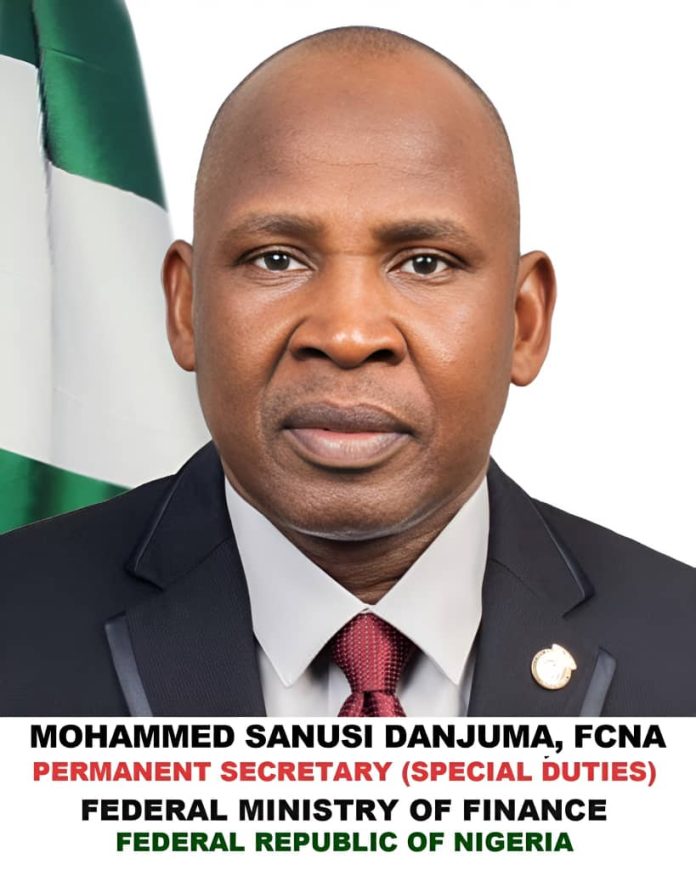 Permanent Secretary, Special Duties, Federal Ministry of Finance, Mr. Mohammed Sanusi Danjuma