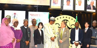 *Meeting of the HM (FMHUD), Engr Muttaqa Rabe Darma with the Chodai Company Limited, a Japanese Infrastructure Construction Firm*