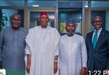 Governor Abba Kabir Yusuf has received a delegation from the Ministry of Finance Incorporated (MOFI) and Mota-Engil Nigeria ahead of the groundbreaking ceremony of the Kano Light Rail Project recently approved by President Bola Ahmed Tinubu Governor Abba Kabir Yusuf has received a delegation from the Ministry of Finance Incorporated (MOFI) and Mota-Engil Nigeria ahead of the groundbreaking ceremony of the Kano Light Rail Project recently approved by President Bola Ahmed Tinubu