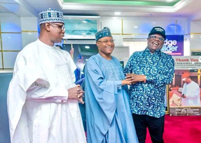 Gov. Uba Sani Meet Hon. Minister Of Works Ahead Of Ground Breaking 112 Kilometre Mando -Birni Gwari FG Road In Kaduna