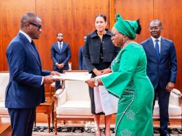 Presentation Of Letters Of Credence By Nigerian Ambassador To President Romuald Wadagni Of The Republic Of Benin