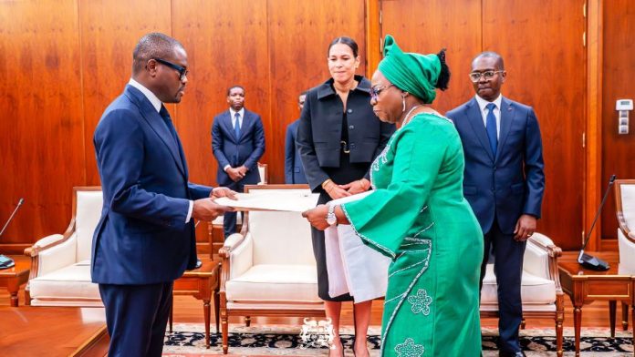 Presentation Of Letters Of Credence By Nigerian Ambassador To President Romuald Wadagni Of The Republic Of Benin