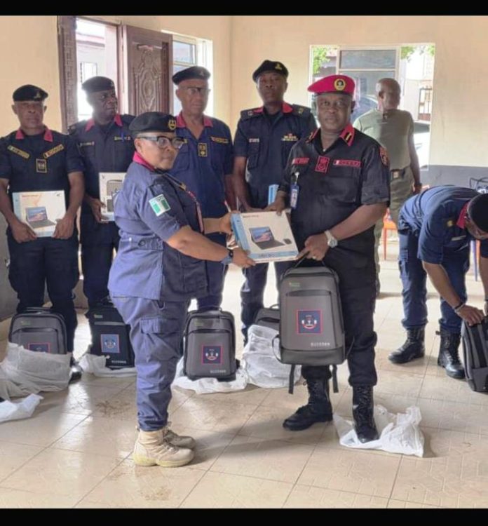 Abia NSCDC Distributes Hi-Tech Equipment, Charges Personnel on Effective Utilisation