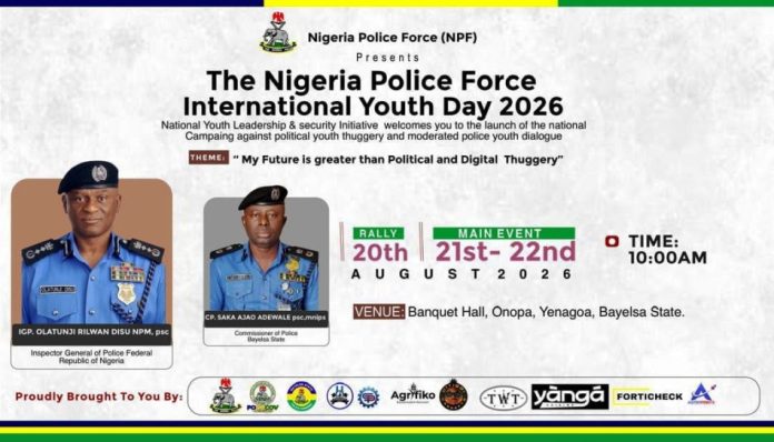 Bayelsa Police Commemorates International Youth Day 2026, Unveils Three-Day Police–Youth Engagement Programme