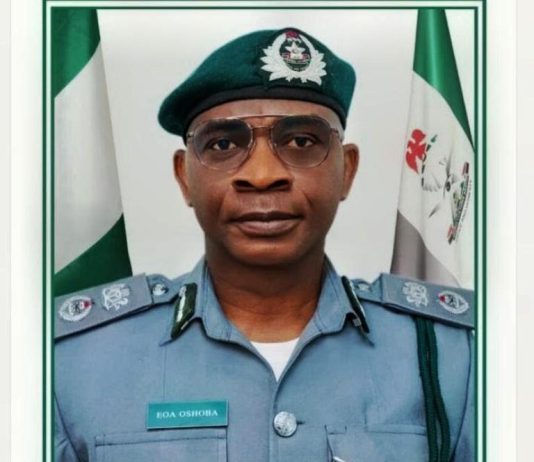 Comptroller EOA Oshoba - Customs Area Controller, Apapa Area Command