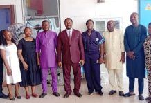 DUFUHS VC Commends Physiotherapy Department For Supporting University Growth