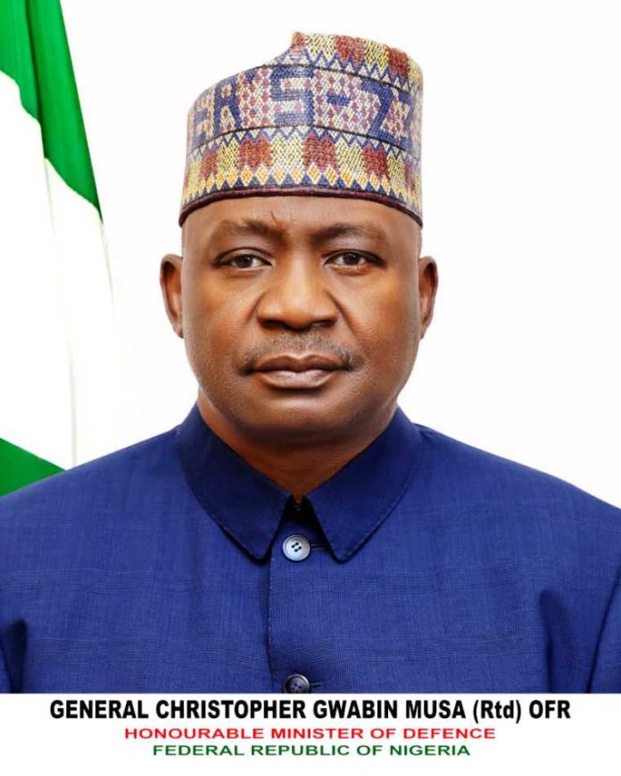 Honourable Minister of Defence, General Christopher Gwabin Musa (Rtd) OFR