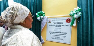 Girl Child Education Paramount To Nation Building, First Lady Emphasises
