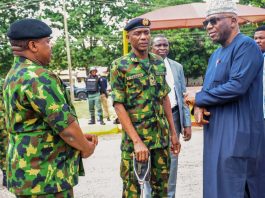 Gov AbdulRazaq receives army battalion for Omu Aran axis, thanks President for prompt action