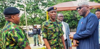 Gov AbdulRazaq receives army battalion for Omu Aran axis, thanks President for prompt action
