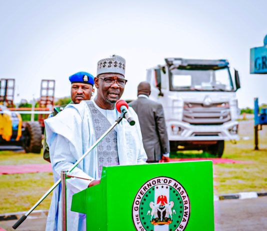 Governor Abdullahi Sule of Nasarawa State