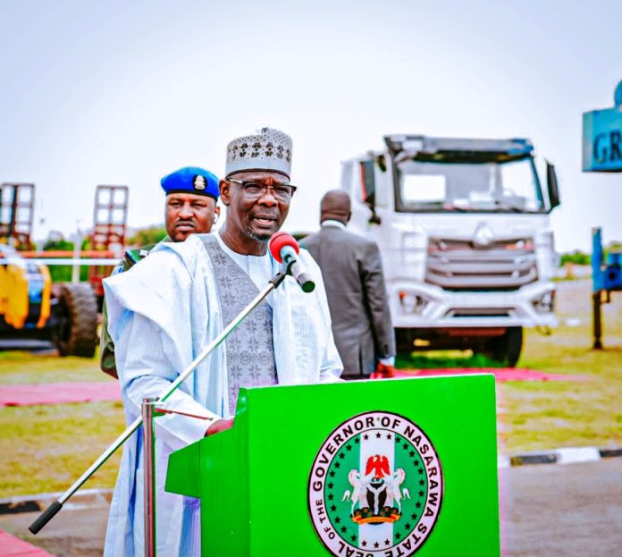 Governor Sule Commissions Heavy-Duty Machines5 Governor Abdullahi Sule of Nasarawa State