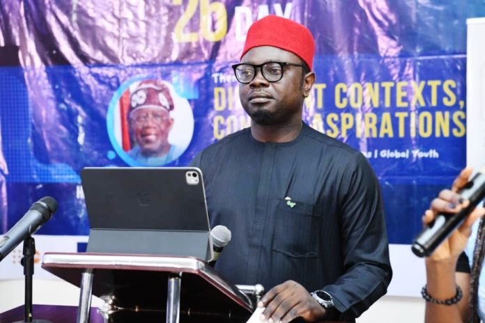 Honourable Minister of Youth Development, Comrade Ayodele Olawande
