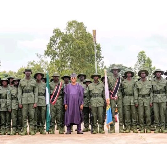 Gov. Uba Sani Appreciate The Effort Of President Bola Ahmed Tinubu At Kaduna Forest Guard Graduation