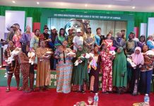 FG Rearfirms Commitment To Breastfeeding, Launches 1,000 Days of Life Social and Behaviour Change Campaign The Permanent Secretary, Federal Ministry of Health and Social Welfare, Daju Kachollum S. mni, supported by important personalities and nursing mothers at the 2026 World Breastfeeding Week commemoration.