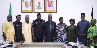 Ministerial/ Stakeholders Committee members on the Review of Nigeria Police Force Salary Structure, Welfare Package and Settlement of Outstanding Benefits.