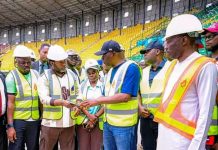 Lagos Gears Up To Host Maiden National Intermediate Sports Festival As Sanwo-Olu Inspects Facilities Lagos Gears Up To Host Maiden National Intermediate Sports Festival As Sanwo-Olu Inspects Facilities