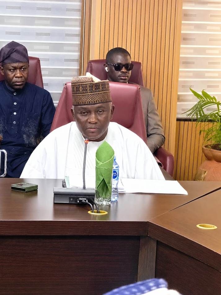 DG, NTAC, RT. HON. YUSUF BUBA YAKUB, DELIVERING HIS SPEECH DURING THE NTAC VISIT, 30TH JULY 2026.