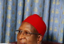 Alhaji Bamanga Muhammad Tukur, a former Governor of Gongola State and erstwhile National Chairman of the Peoples’ Democratic Party (PDP)