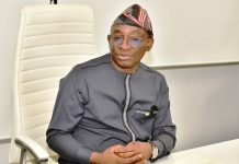Director-General/CEO, Bureau of Public Procurement (BPP), Dr. Adebowale A. Adedokun, FCIPS delivering his welcome remarks during the NOUN visit at the BPP Office in Abuja