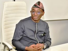 Director-General/CEO, Bureau of Public Procurement (BPP), Dr. Adebowale A. Adedokun, FCIPS delivering his welcome remarks during the NOUN visit at the BPP Office in Abuja
