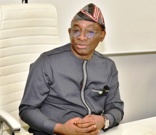 Director-General/CEO, Bureau of Public Procurement (BPP), Dr. Adebowale A. Adedokun, FCIPS delivering his welcome remarks during the NOUN visit at the BPP Office in Abuja