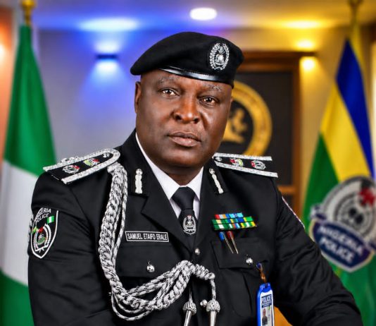 CP. Samuel Etaifo Erale psc, mnips 25th Commissioner of Police Delta State Police Command Asaba. 