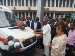 FG Donates Ambulance to UBTH to Enhance Medical Outreach