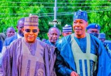 Zulum greets VP Shettima @60, says low-key celebration portrays humility 
