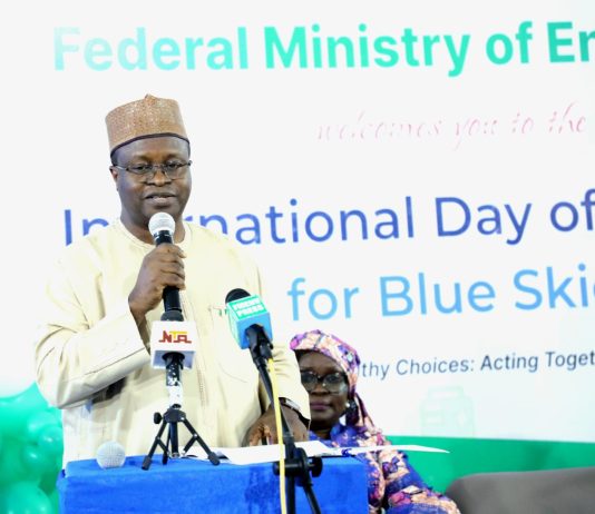 FG Charges Citizens To Make Clean Air A Central Element Of Nigeria's Environmental And Development Agenda