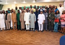 RMAFC Champions Strategic Push to Unlock Nigeria’s Oil and Gas Investment Potential 8th-R: The Honourable Chairman of RMAFC, Dr. Mohammed Bello Shehu OFR, and other stakeholders during the engagement.