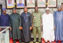 Zulum Meets Army Chief in Abuja