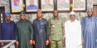Zulum Meets Army Chief in Abuja