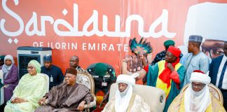 VP Kashim Shettima Inaugurates Projects as Kwara Gov Turbaned Sardauna of Emirate