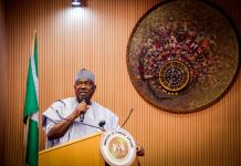 Akume: Federal Appointees Must Communicate Government Achievements To Nigerians Secretary to the Government of the Federation, Sen. George Akume, CON, delivering his welcome address at the the Federal Appointees Strategic Summit on Wednesday, 16th September, 2026 in Abuja.