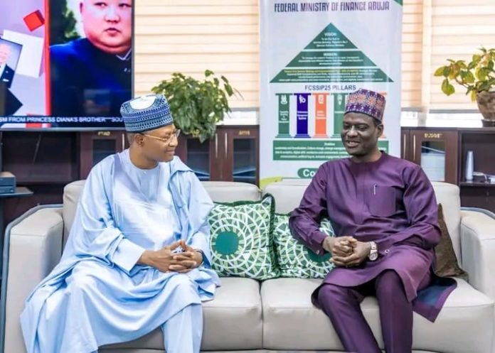 Gov. Uba Sani Meets Finance Minister, Seeks Stronger Federal-Kaduna Partnership on Economic Development