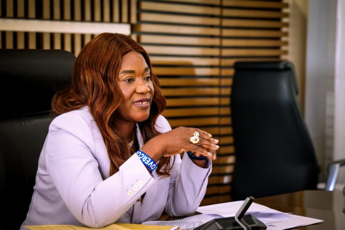 IMG-20260918-WA0034 Representative of the Secretary to the Government of the Federation and Permanent Secretary, (Political and Economic Affairs Office), Mrs. Bekearedebo Augusta Warrens, delivering the inaugural speech during the inauguration of the Inter-Ministerial Committee on Nigeria's 66th Independence Anniversary on Thursday, 17th September, 2026 in Abuja.