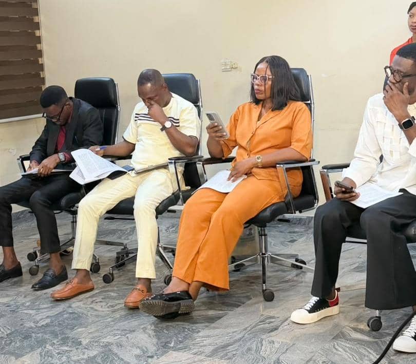 A CROSS SECTION OF MEDIA REPRESENTATIVES DURING THE MEDIA CHAT WITH THE NTAC DG/CEO RT. HON. YUSUF BUBA YAKUB ON THE *17th OF SEPTEMBER 2026*