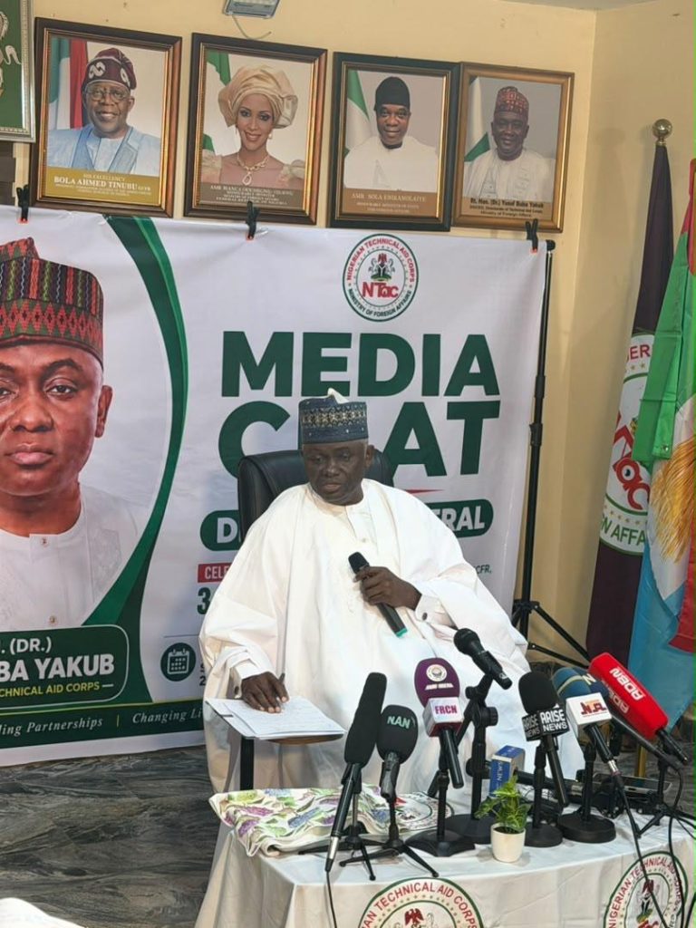 THE DG/CEO NTAC RT. HON. YUSUF BUBA YAKUB ANSWERING QUESTIONS FROM THE MEDIA DURING THE NTAC MEDIA CHAT ON THE *17th OF SEPTEMBER 2026*