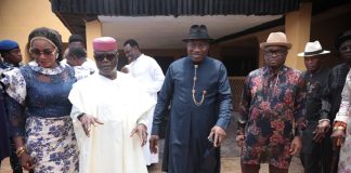 Jonathan, Diri Commend Former Bayelsa Military Administrator