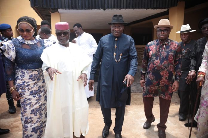 Jonathan, Diri Commend Former Bayelsa Military Administrator